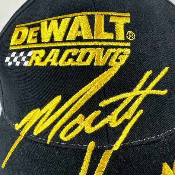 Matt Kenseth #17 Baseball Hat Cap NASCAR Dewalt Roush Racing Embroidered Black - Picture 6 of 16